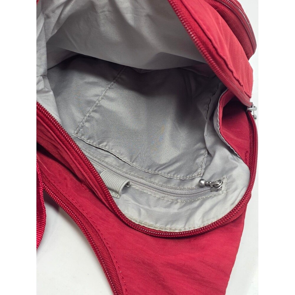 Baggallini Criss Cross Nylon Crossbody Travel Bag Multiple Compartments/ Pockets - Picture 6 of 15